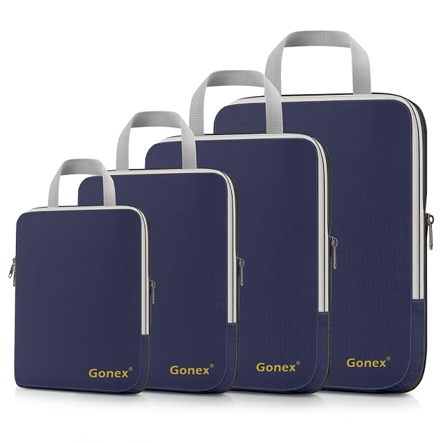 Set di cubi da viaggio a compressione Gonex