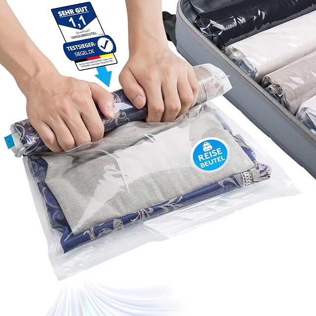Borse a compressione a rotolo SilverRack per il viaggio